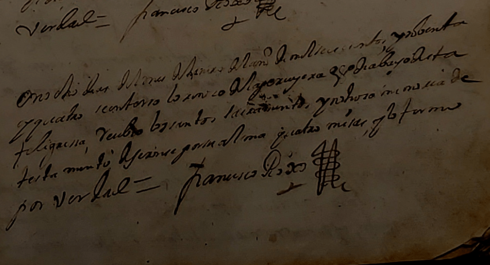 Partida de defunción de Lorenzo de La Peruyera.